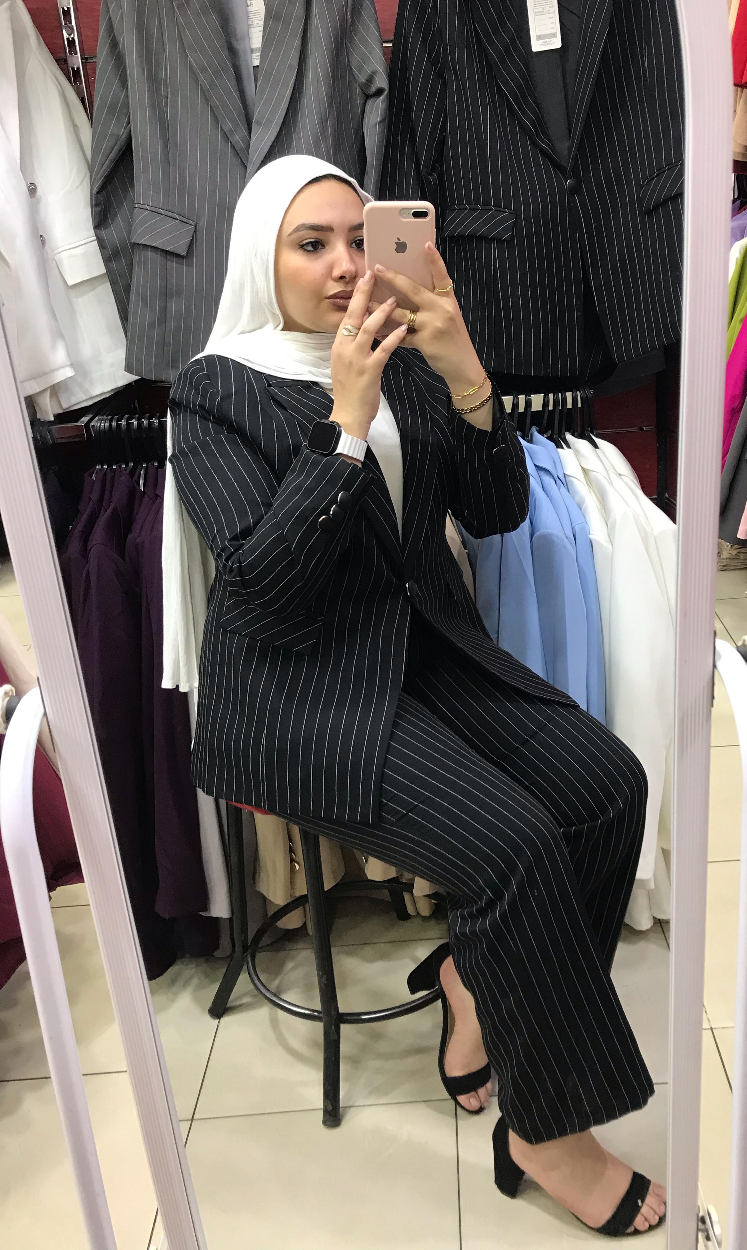 Striped Full Suit