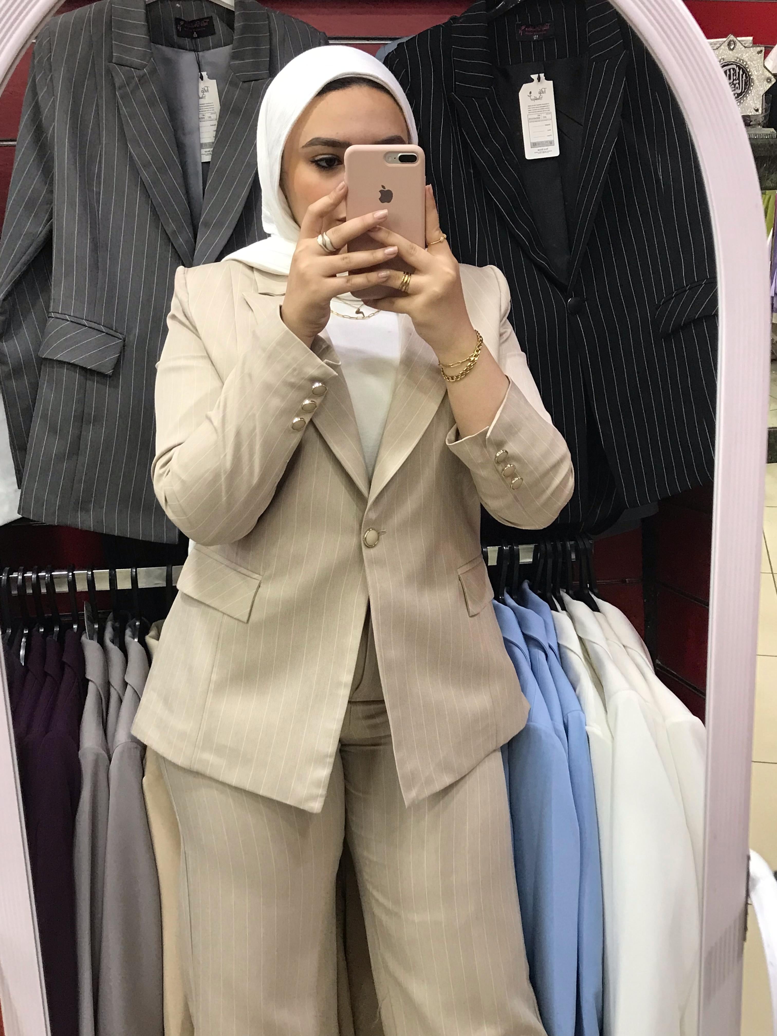 Striped Full Suit