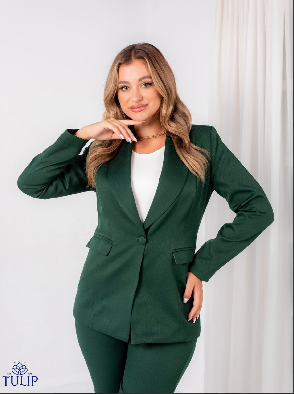 Olive Slim Fit Suit