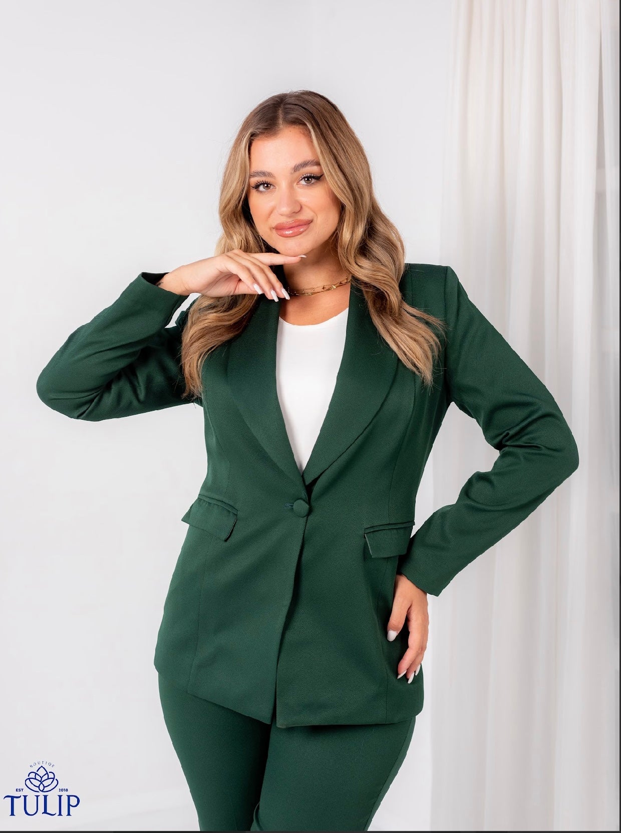 Olive Slim Fit Suit