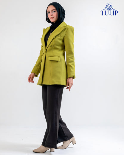 Long Wool Blazer