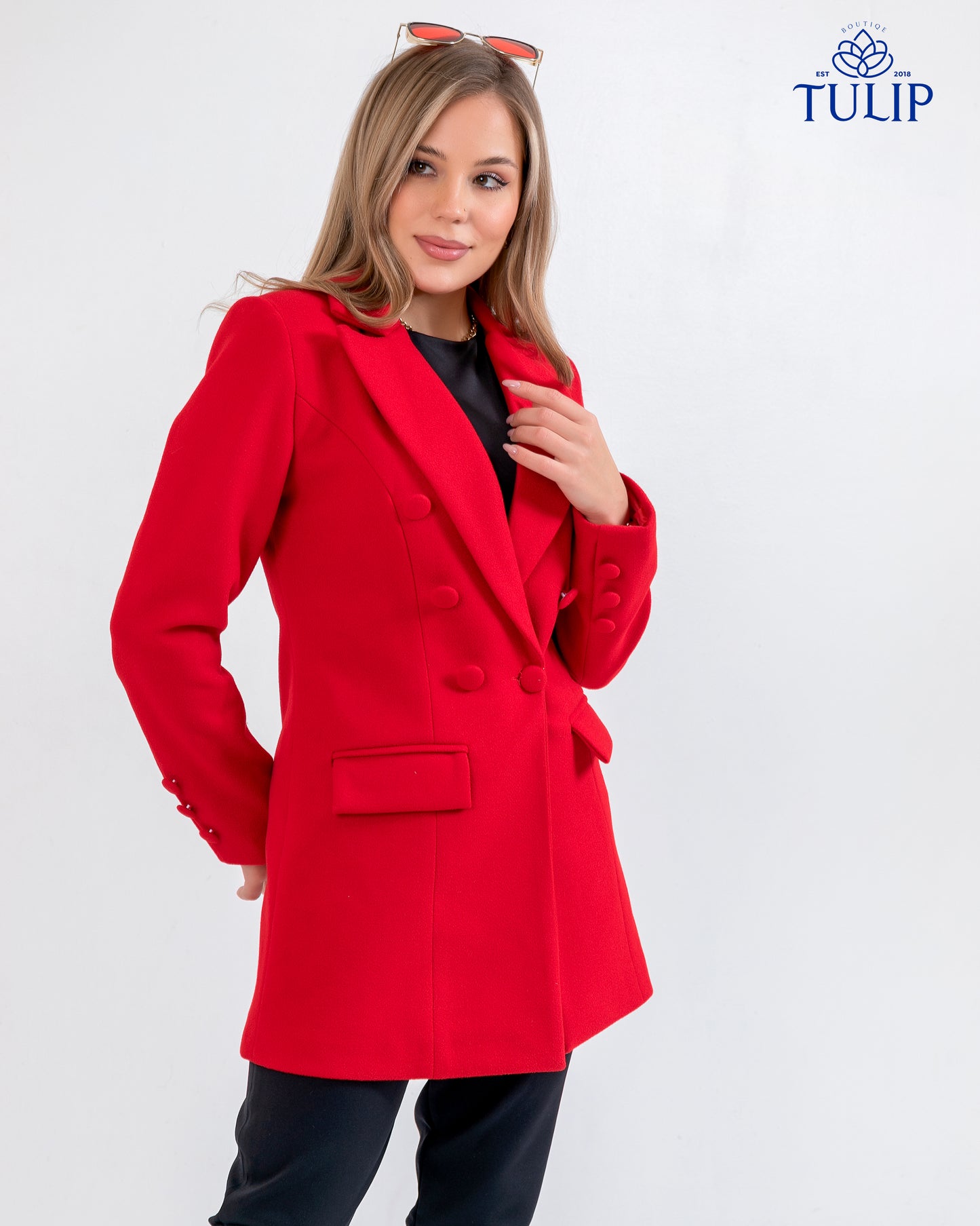 Long Wool Blazer