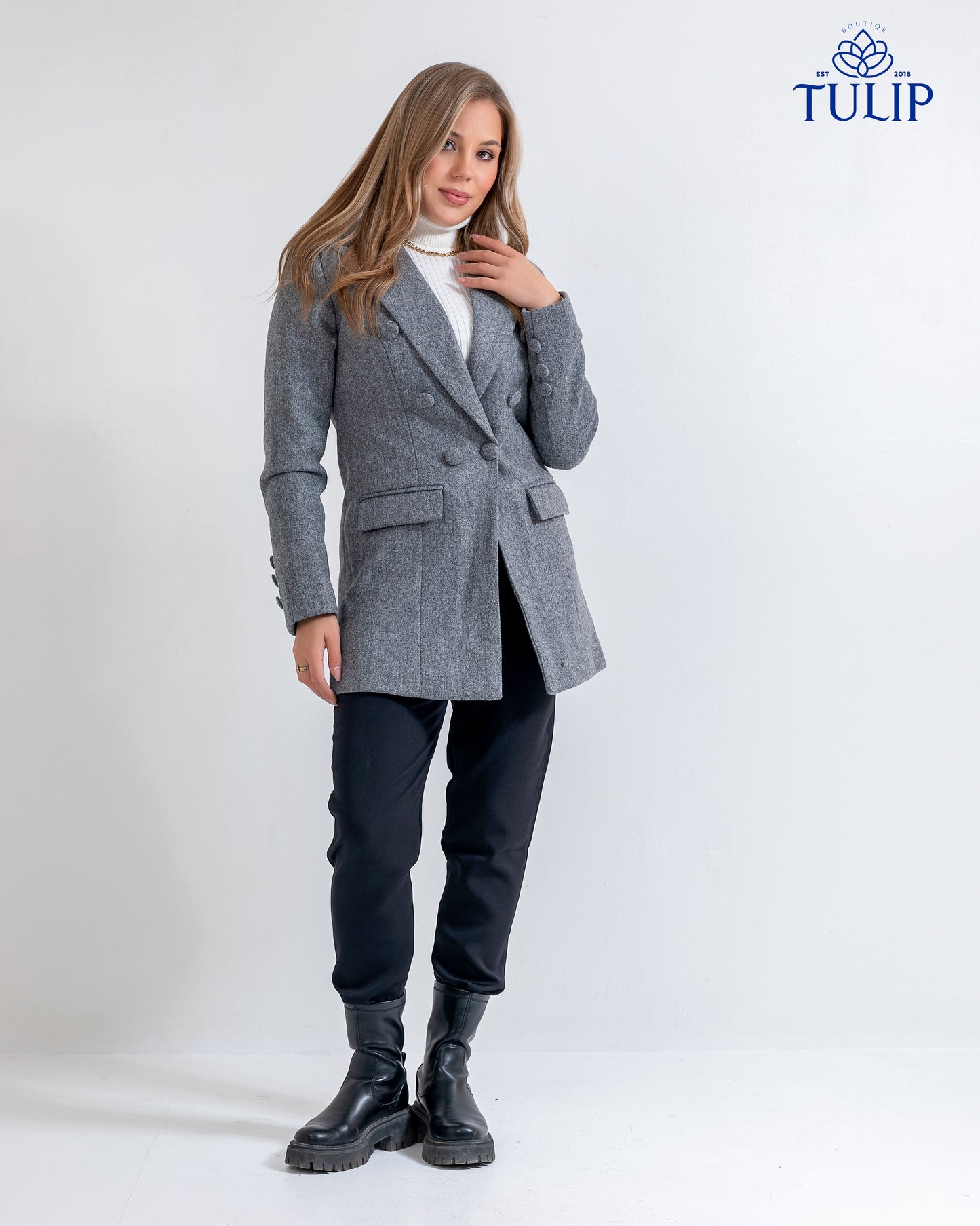 Long Wool Blazer