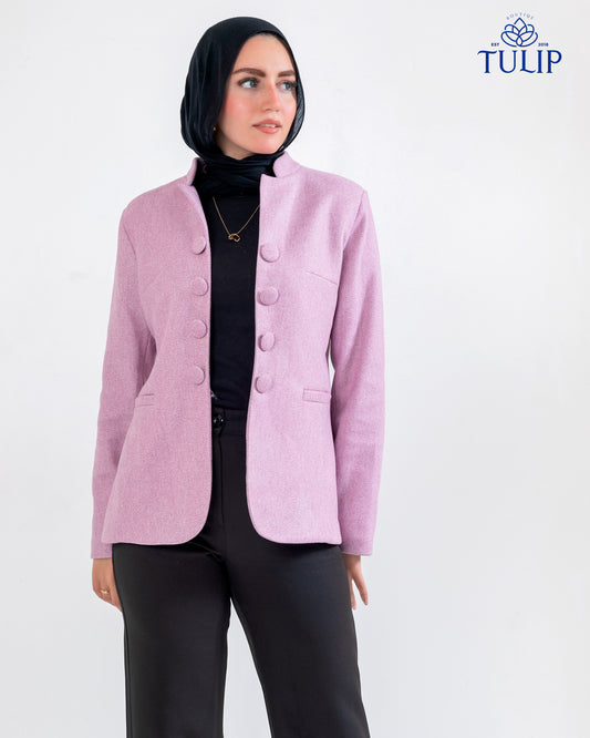 Short Wool Blazer