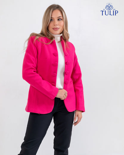 Short Wool Blazer