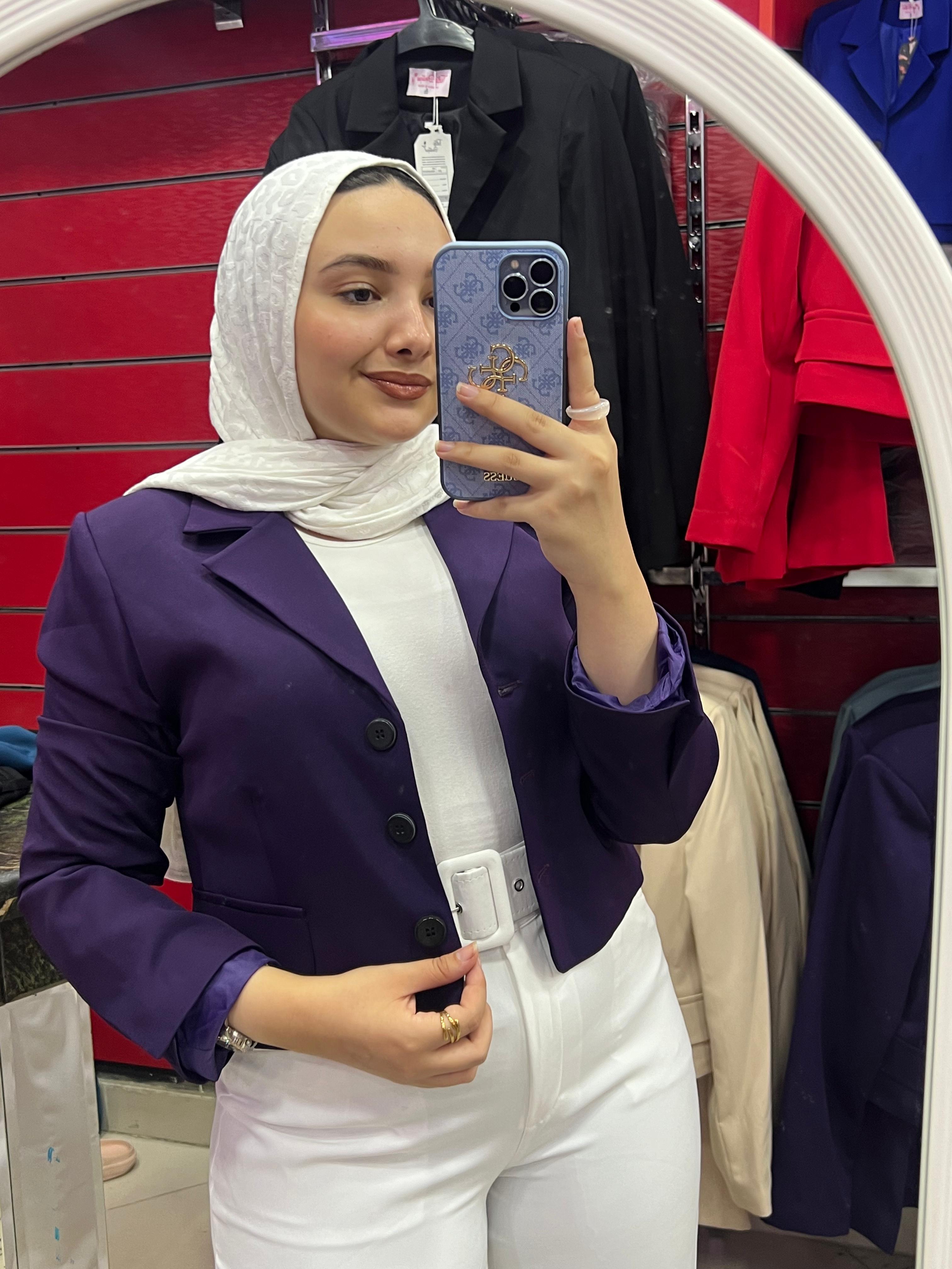 Cropped Blazer