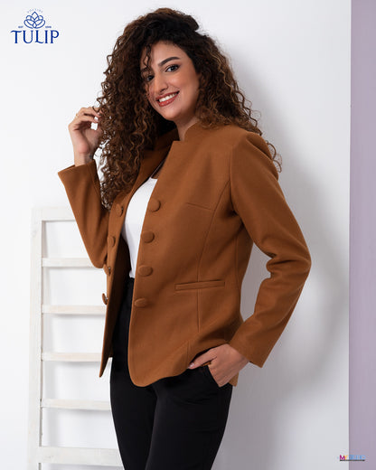 Short Wool Blazer