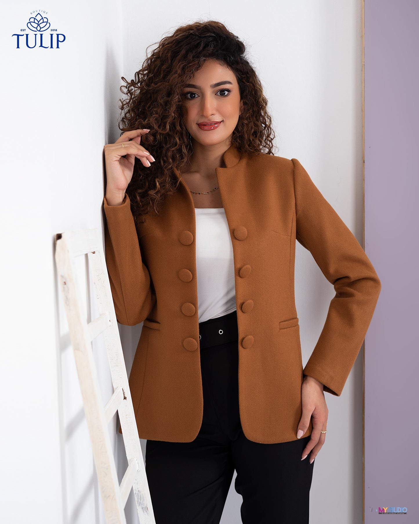 Short Wool Blazer